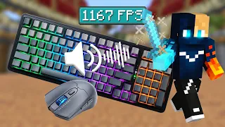 20+ Minutes of Minecraft Sword PvP ASMR 🎧