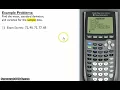 TI Calculator Mean Standard Deviation and Variance