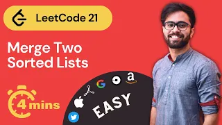 Merge Two Sorted Lists Java Solution in Hindi EASIEST EXPALANATION