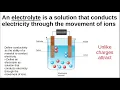 Gr 10 Aqueous solutions Conductivity