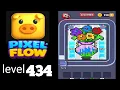 Pixelflow level 434 very hard level Guide Walkthrough Solution