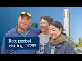We asked parents What s your favorite part about visiting your UCSB student