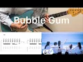 NewJeans - Bubble Gum (guitar cover with tabs \u0026 chords)