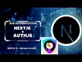 Add Authjs to Next js 15 app router with GitHub Authentication