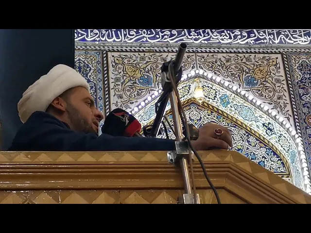⁣♦️ مباشر مجالس الشيخ سلام العسكري في الصحن الحسيني الشريف