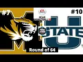 #7 Missouri vs #10 Utah State - NCAA Basketball 10 Simulation!
