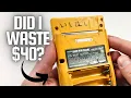 Restoring a Junk 40 Game Boy Color from eBay Auctions Can It Be Fixed