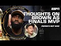 REACTING to Jaylen Brown winning Finals P I m not mad at it - Pierre Numbers on the Board