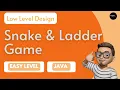 Design Snake and Ladder Game in Java Low Level Design Interview Question Frequently Asked Ques