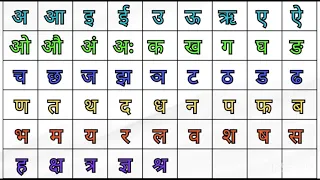 अ आ इ ई। a aa i ee| Hindi letters |A se Anar| अ से अनार| Hindi Alphabets | Preschool Education