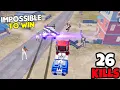 Download Lagu I Won A Match That Was IMPOSSIBLE To Win in BGMI • (26 KILLS) • BGMI Gameplay 