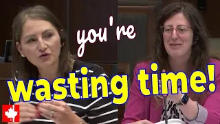 You Re Wasting My Time Tory Critic Frustrated By Evasive Liberal Secretary Of State For Seniors 