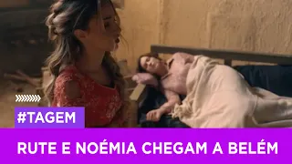 Após uma difícil viagem, Rute e Noemi chegam em Belém