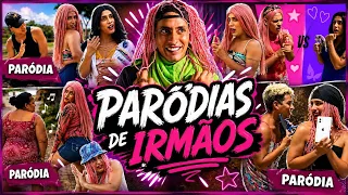 PARÓDIAS DE IRMÃOS 😂 | AS MELHORES PARÓDIAS EM UM SÓ VÍDEO!