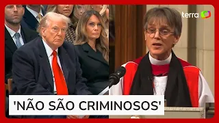 Durante missa, bispa de Washington pede a Trump que tenha misericórdia com imigrantes
