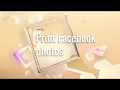 How to print Facebook photos at CVS from iPhone Android Photo Prints Now app