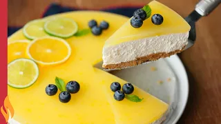 Pişmeyen Limonlu Cheesecake Tarifi 🍋