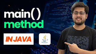 Java Main Method Explained Why public static void main String args