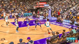 Charlotte Hornets Vs Utah Jazz 1 23 2023 NBA 2K23 Gameplay 