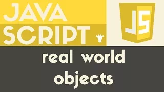 Real world objects - Javascript