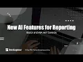 New AI Features for Reporting ASP NET and Blazor