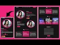 Complete Personal Portfolio Website Using HTML CSS Responsive Website Design Header Section
