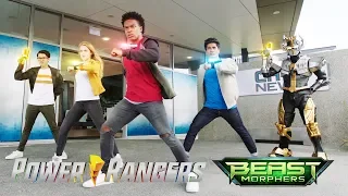 ranger identities power rangers beast morphers episode 17 ranger reveal power rangers official