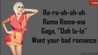 Download Lady Gaga - Bad Romance(Lyrics) MP3