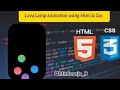 creative in Lava-Lamp Bubble animation using Html Css