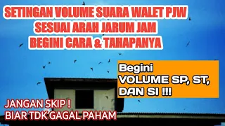 Download ● Begini SETINGAN VOLUME SESUAI ARAH JARUM JAM || SUARA WALET [ PJW ] 🔴 MP3