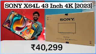  📺 Sony Bravia X64L 43-Inch 4K Google TV Unboxing & Review - The Best of The Best! 🌟🙌