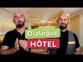 Everyday French practice DIALOGUE IN A HOTEL classic DELF version