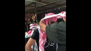 طريقة لبس الشماغ الأردني 