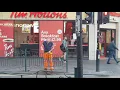 glasgow steamer pisses in public