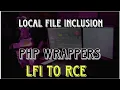 Advanced PHP Wrappers Bug bounty series wapt course Bug bounty series LFI TO RCE