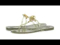 Tory Burch Mini Miller Jelly Thong Sandal SKU 8482335