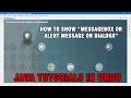 Java Application Tutorial In Urdu - How to show MessageBox or Alert Message or Dialogs