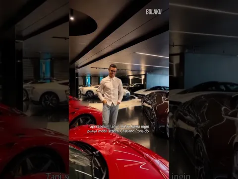 Ronaldo Junior Makin Gila! Dari Sepeda Sampai Lamborghini🔥😱🏎️ #footballshorts