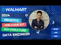 Walmart Data Engineer Welcome Kit Employee Benefits CTC Breakdown RSU Explained final