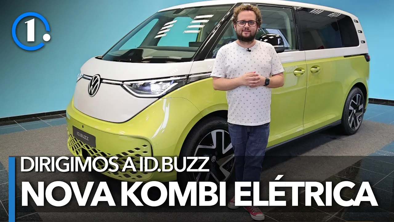 NOVA KOMBI ELÉTRICA! DIRIGIMOS A ID. BUZZ DENTRO DA FÁBRICA DA VW NO BRASIL!