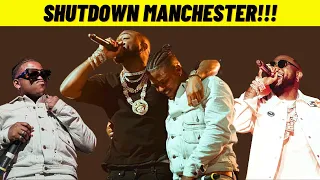 davido and focalistic shutdown manchester with amazing performance