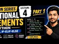 Python Tutorial Part 1 Conditional Statements in Python if if-else Hindi