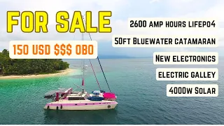 50 foot Catamaran boat Tour  [Ep. 83]