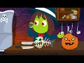 five little skeletons | halloween songs | scary nursery rhymes | halloween