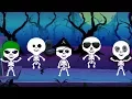 Download Lagu five little skeletons | halloween songs | scary nursery rhymes | halloween