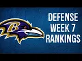 Top 12 Defense DST Rankings Week 7 Fantasy Football