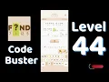 Code Busters Level 44 Walkthrough All Puzzle Solutions Solutionguruji