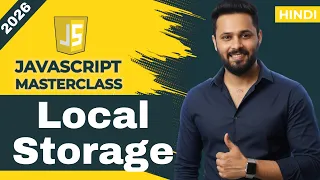 JavaScript Tutorial in Hindi JavaScript Local Storage Store Data in Browser CRUD Example