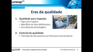 2) Introdução a engenharia de produção - Qualidade