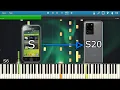 Download Lagu OVER THE HORIZON SAMSUNG RINGTONE HISTORY IN SYNTHESIA [Galaxy S-S20]